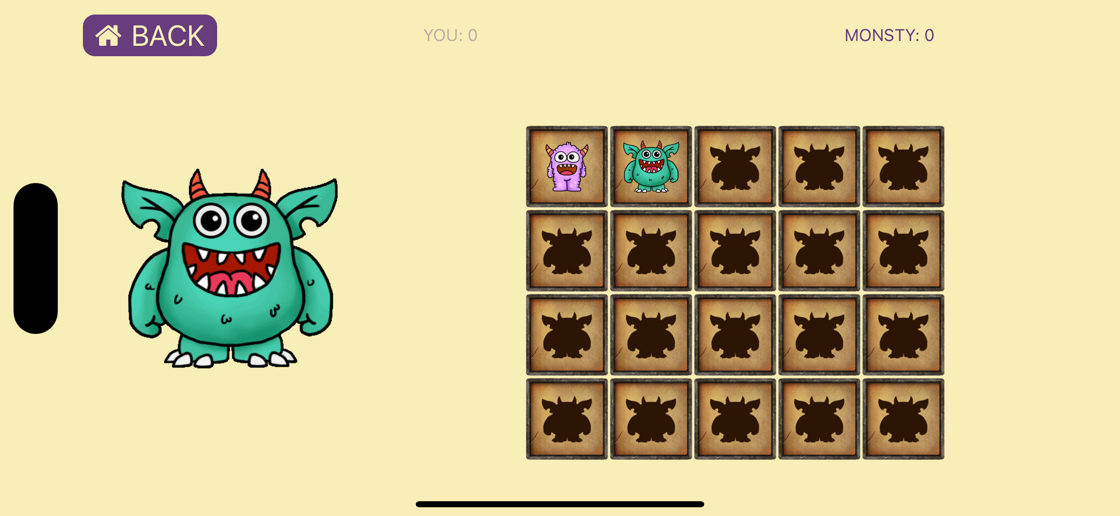 Monsty: Match Pairs screenshot 1