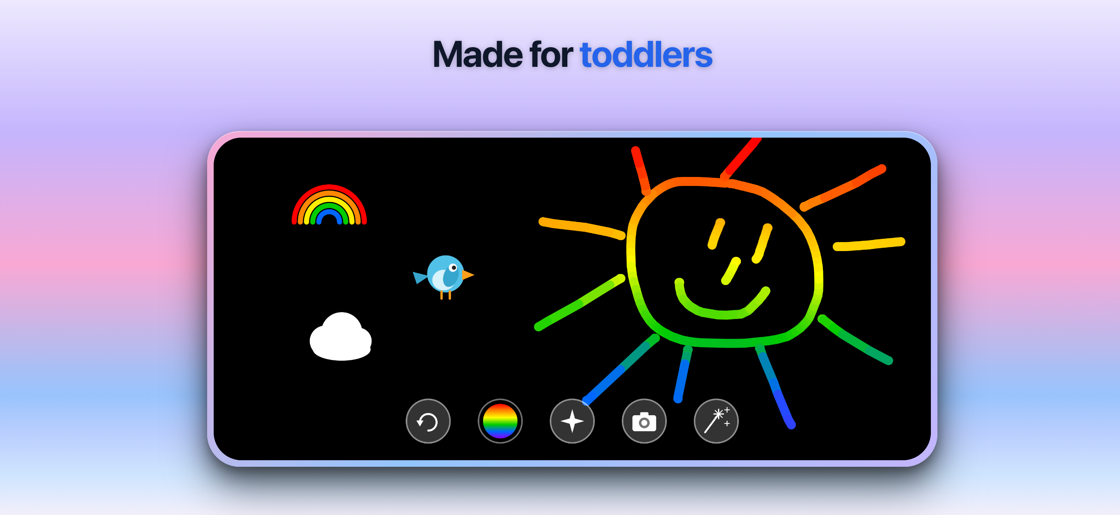 Monsty: Colorful Drawing Board screenshot 1