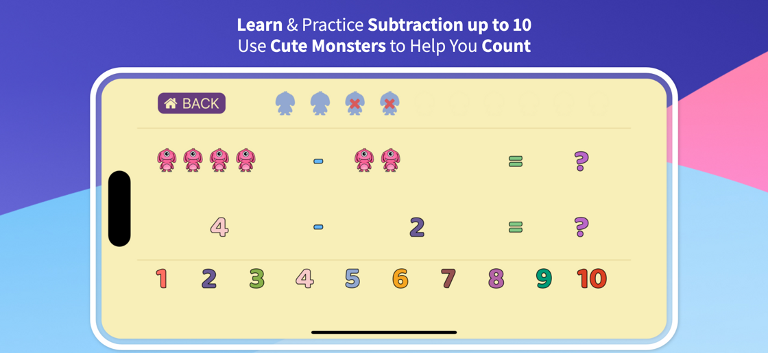 Monsty: First Math screenshot 2