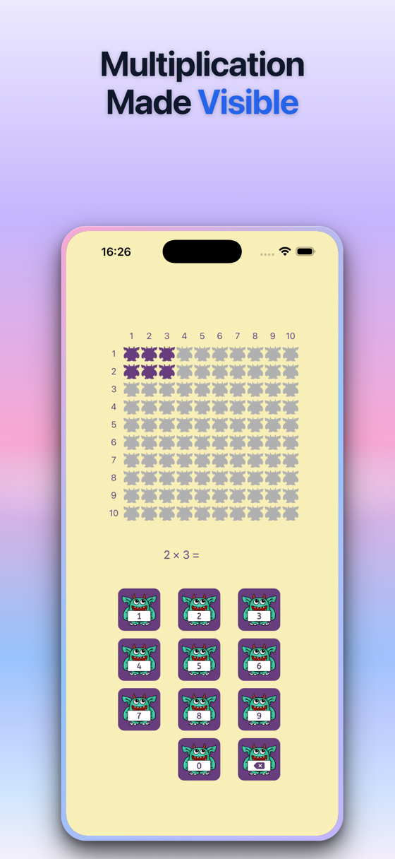 Monsty: Learn Times Tables screenshot 2