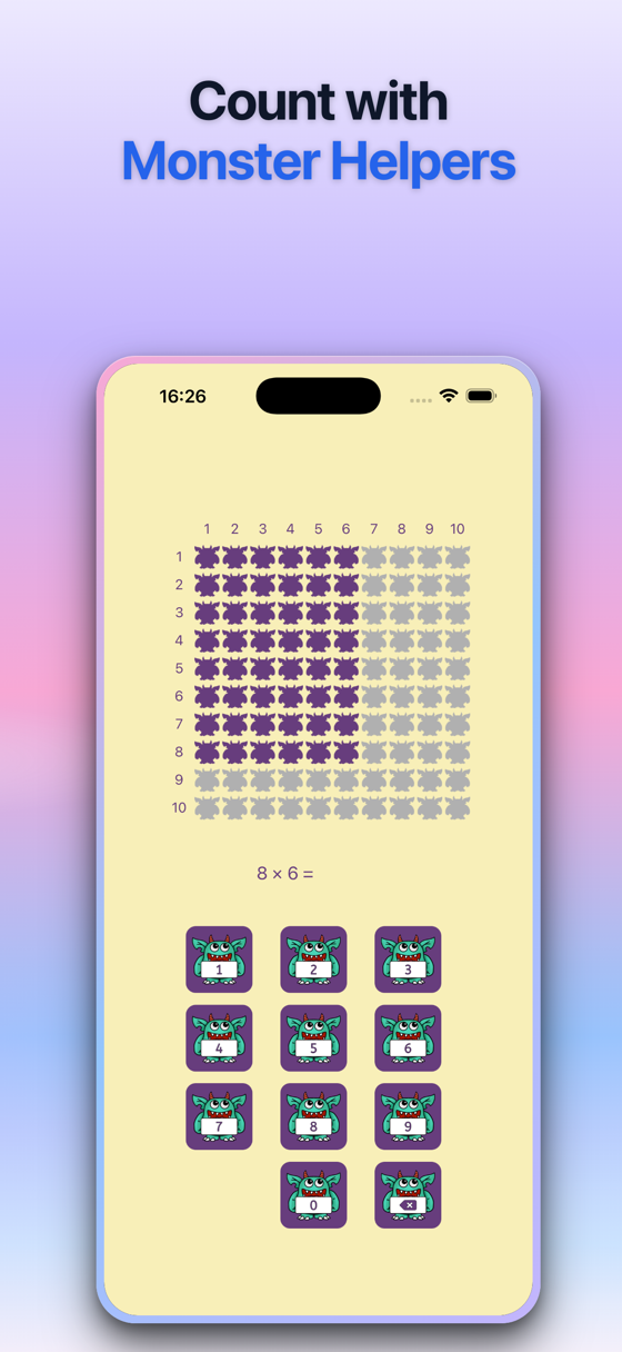 Monsty: Learn Times Tables screenshot 3