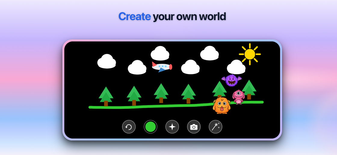 Monsty: Colorful Drawing Board screenshot 4
