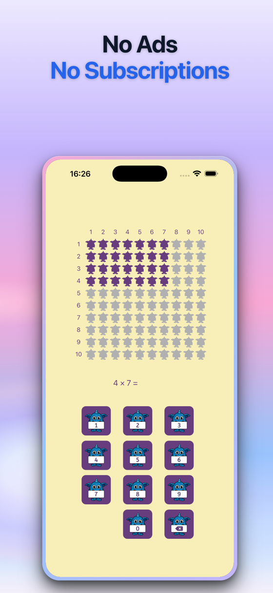 Monsty: Learn Times Tables screenshot 5