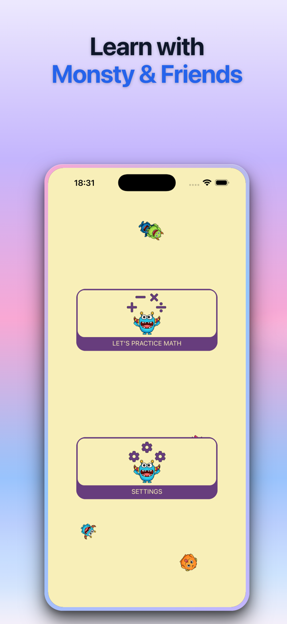 Monsty: Let's Practice Math screenshot 6