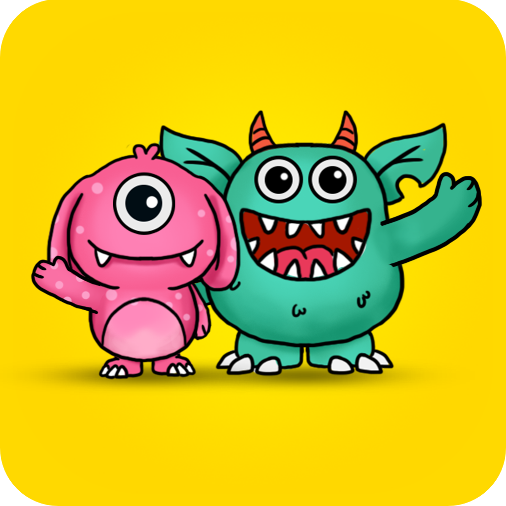 The logo of Monsty: Simon Says