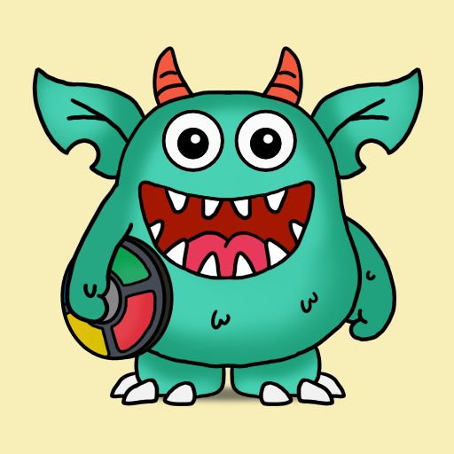 The logo of Monsty: Simon Says